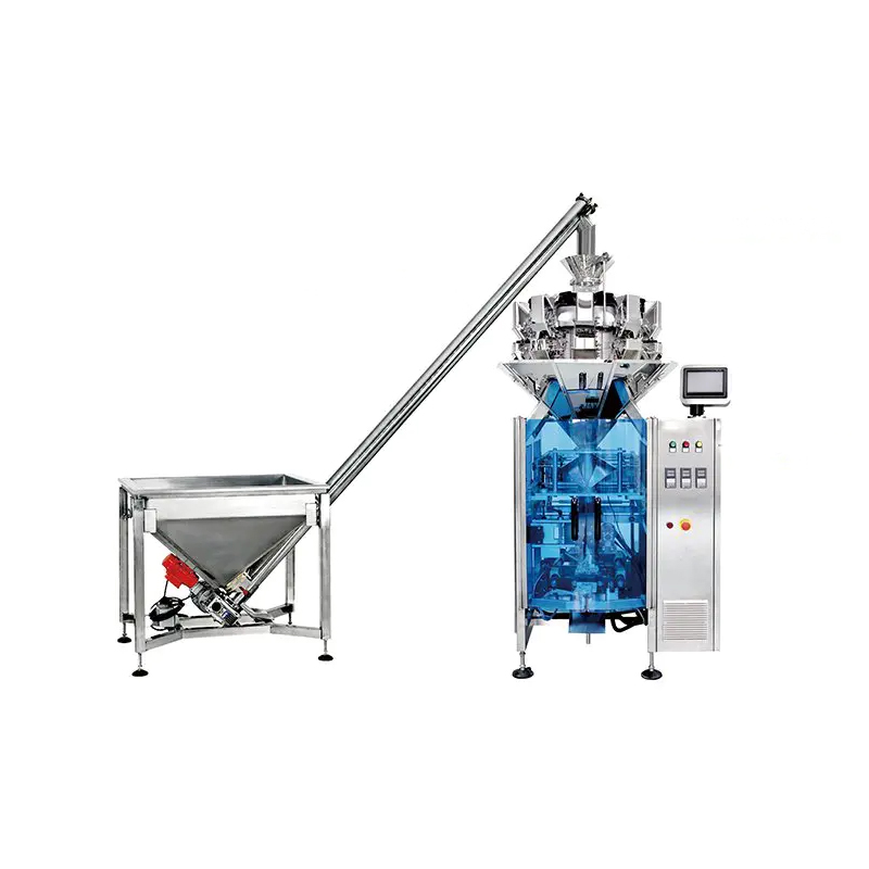 Maquina combinada de pesaje y envasado con alimentador de tornillo LY-D6