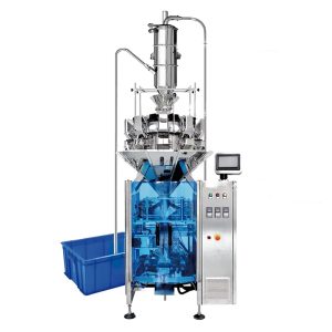 Máquina combinada de pesaje y envasado con alimentador de vacío